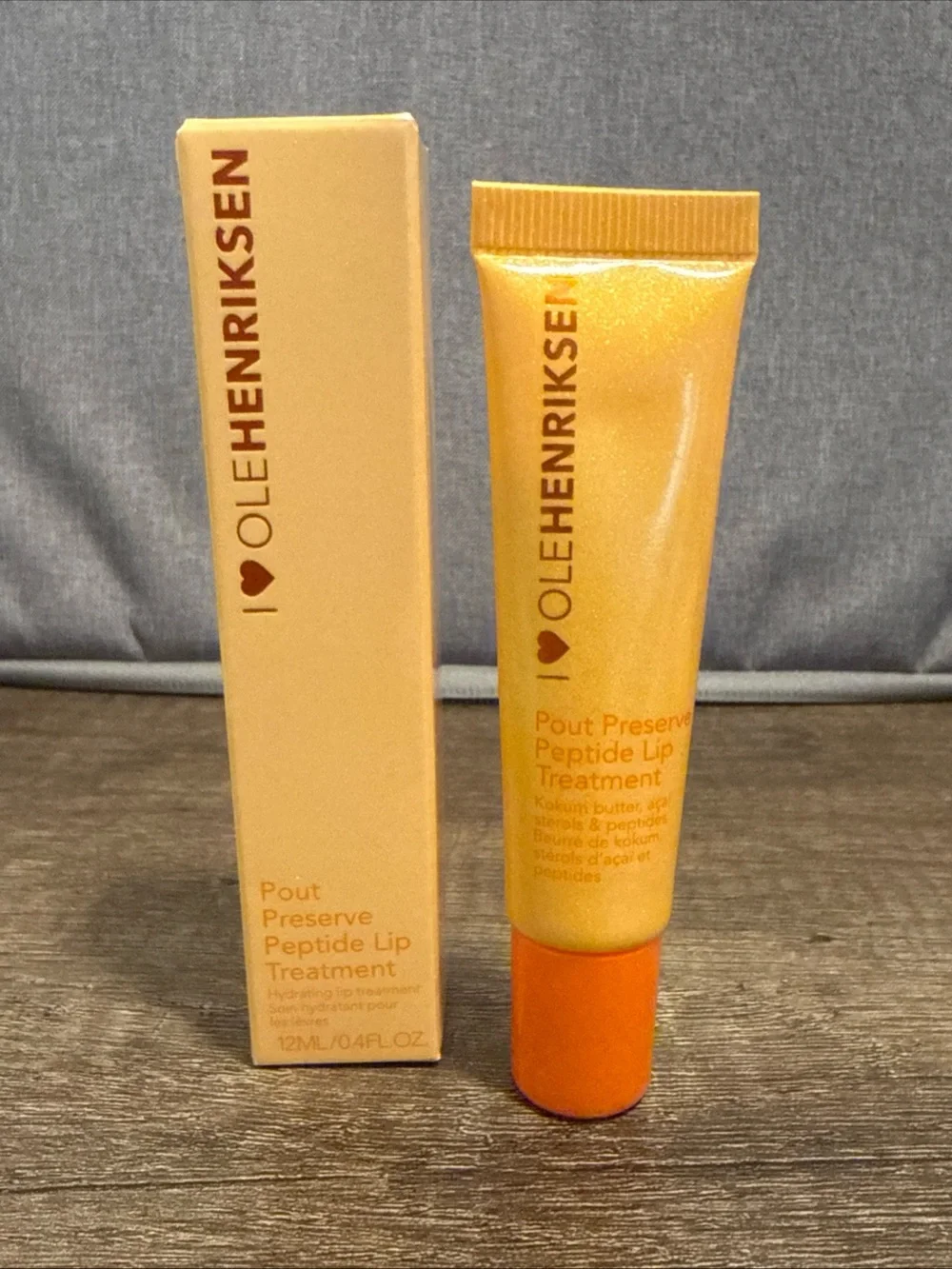 Ole Henriksen Pout Preserve Peptide Lip Treatment in Citrus Sunshine Glimmer